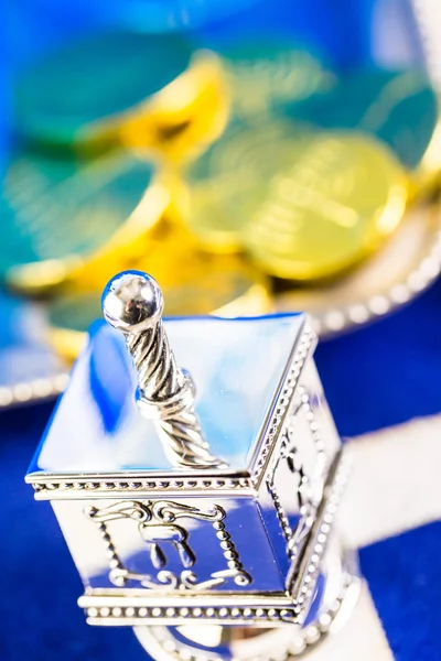 ชุดโต๊ะสําหรับ Hanukkah — ภาพถ่ายสต็อก
