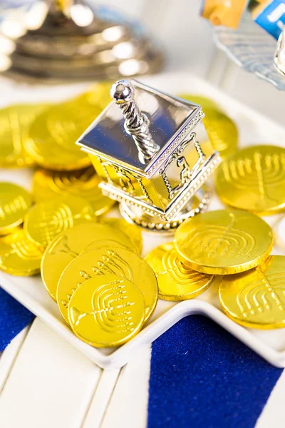 Conjunto de mesa Hanukkah —  Fotos de Stock