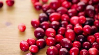 Organik taze kızılcık