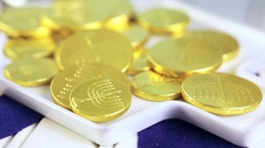 Tablo Hanukkah kutlamak için ayarla