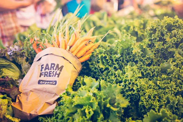 Färska ekologiska produkter — Stockfoto