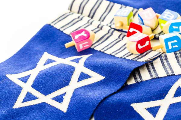 Renkli Hanukkah sevinçler — Stok fotoğraf