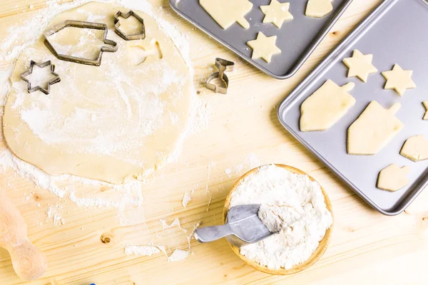 Biscoitos de açúcar para Hanukkah — Fotografia de Stock