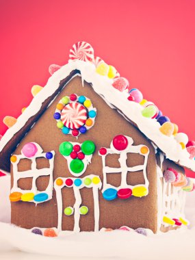 kurabiye evi dekore edilmiş