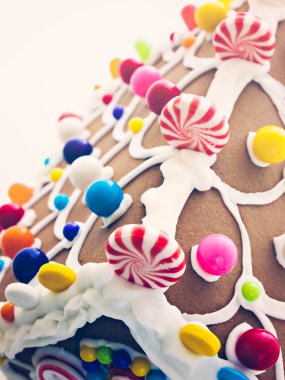 kurabiye evi dekore edilmiş