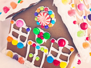 kurabiye evi dekore edilmiş