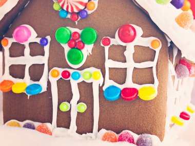 kurabiye evi dekore edilmiş