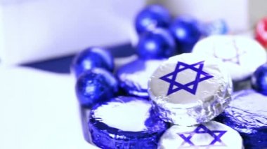 Star of David ile çikolata