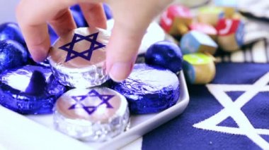 Star of David ile çikolata