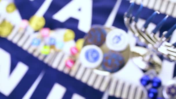 dreidels Hanoukka colorés 