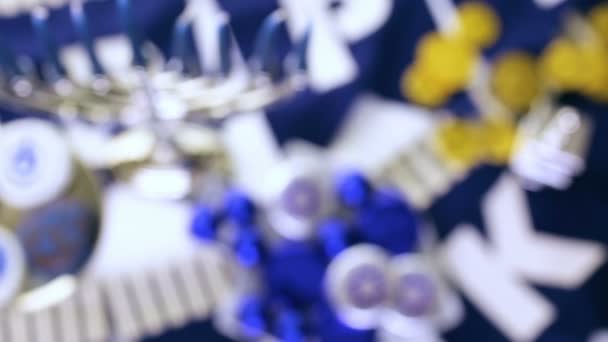 dreidels Hanoukka colorés 