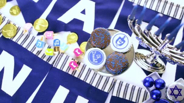 dreidels Hanoukka colorés 