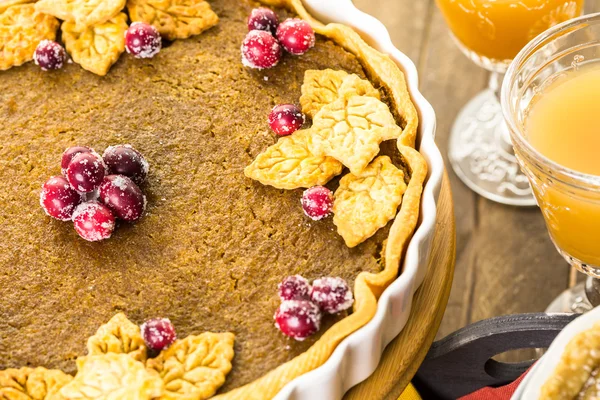 Homemade pumpkin pies — Stock Photo, Image