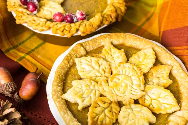 Homemade pumpkin pies — Stock Photo, Image