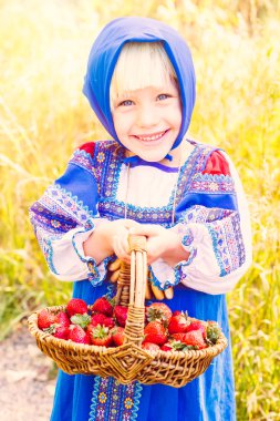 Rus çocuk kostüm