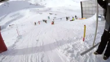 Sezon sonunda Kayak Merkezi