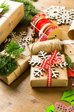 Noel hediyeleri ambalaj