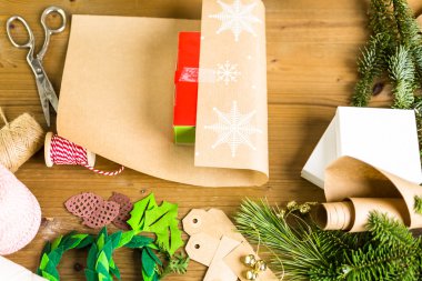 Noel hediyeleri ambalaj