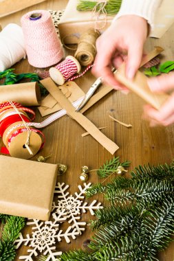 Noel hediyeleri ambalaj