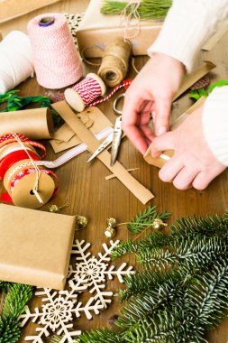 Noel hediyeleri ambalaj