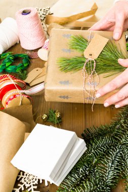 Noel hediyeleri ambalaj