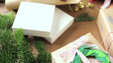 Noel hediyeleri ambalaj