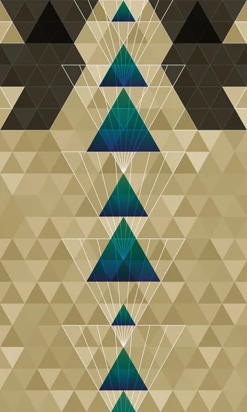 Абстрактные треугольники для мобильных устройств — стоковый вектор