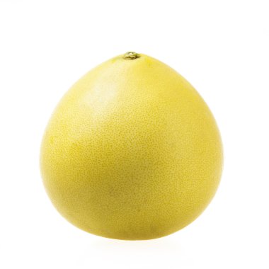 Pomelo meyvesi beyaz arkaplanda izole