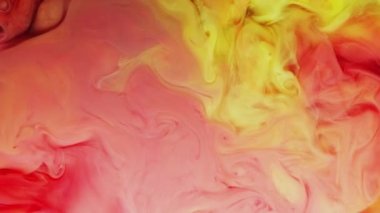 Kırmızı mürekkepli mürekkep boyası. sıvı sanat