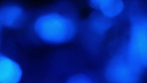 Defocused abstract lights christmas background. — Stock Video