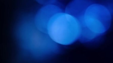 Soyut Mavi Parçacıklar, Arkaplan Bokeh