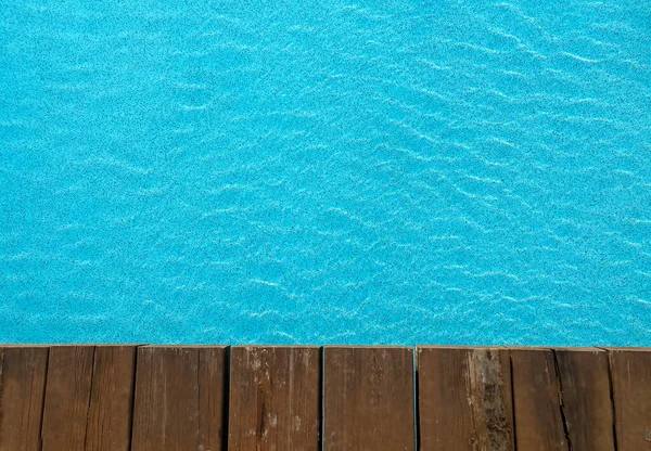 Pool Wasser Hintergrund Kopierraum — Stockfoto