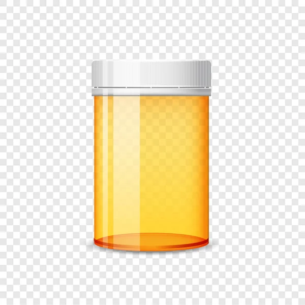 Pill Bottle Vector Design — Stock Vector