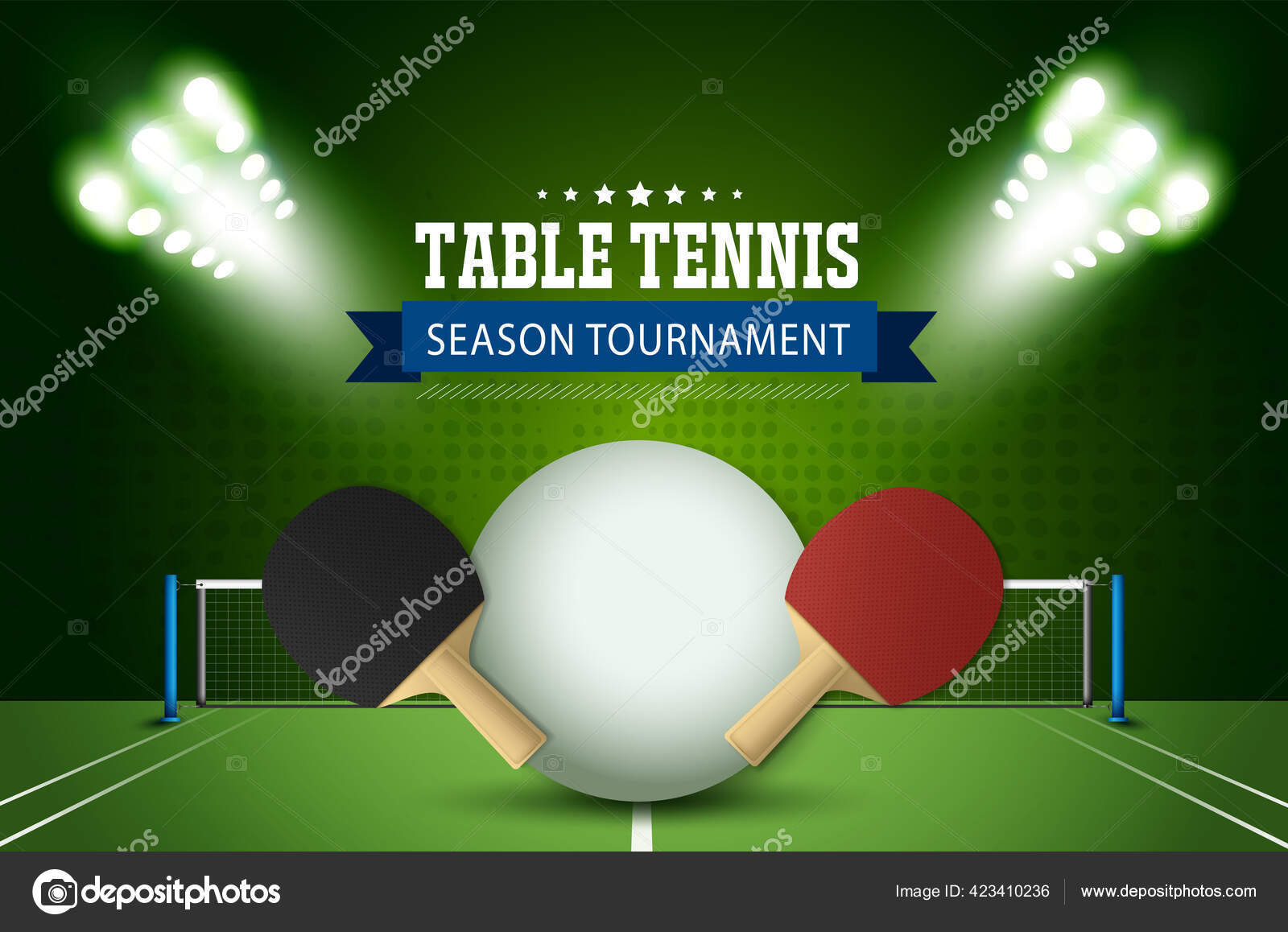 Ping Pong Table Poster