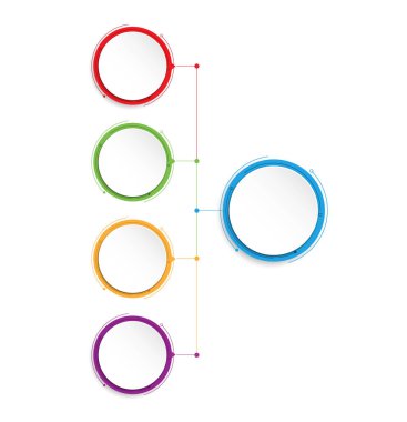 Bilgi grafikleri sayı seçenekleri şablonu. İş akışı düzeni, diyagram, iş adım seçenekleri, pankart için kullanılabilir. Vektör tasarımı.