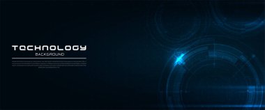 Küresel dünya ağı ve dünyadaki telekomünikasyon ile soyut teknoloji dijital veri görselleştirmesi. vektör çizimi tasarımı.