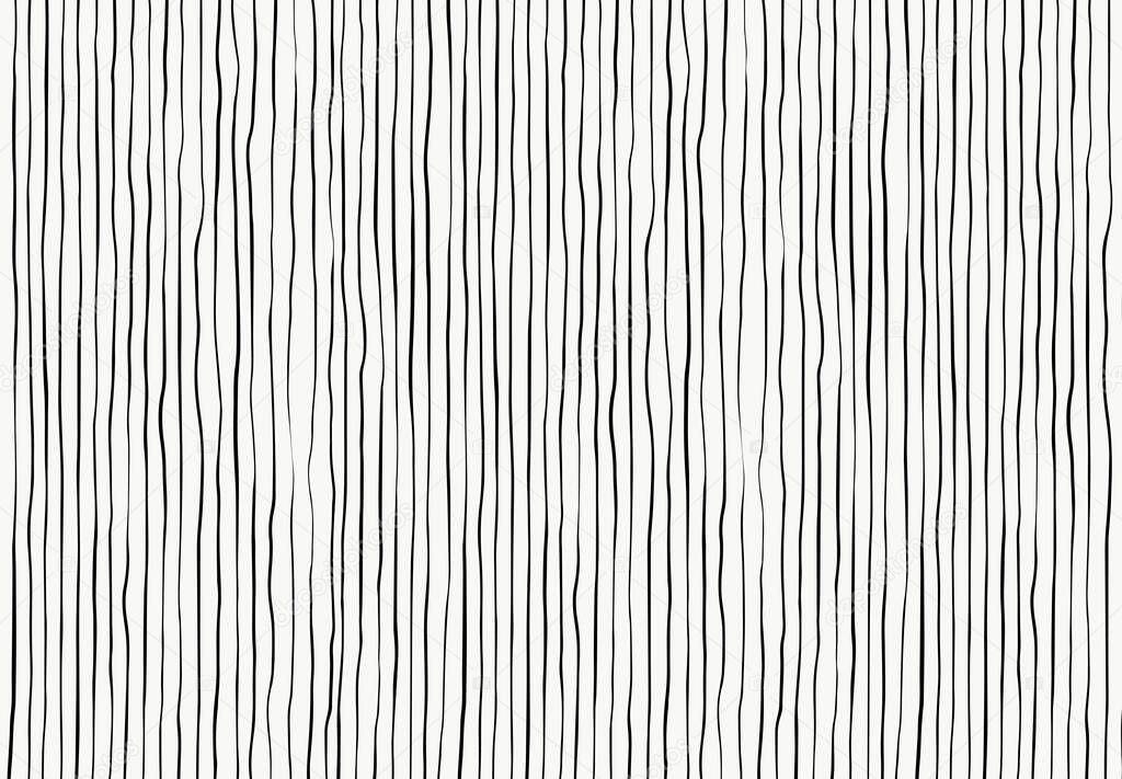 Seamless pattern with hand drawn lines. Vector design.