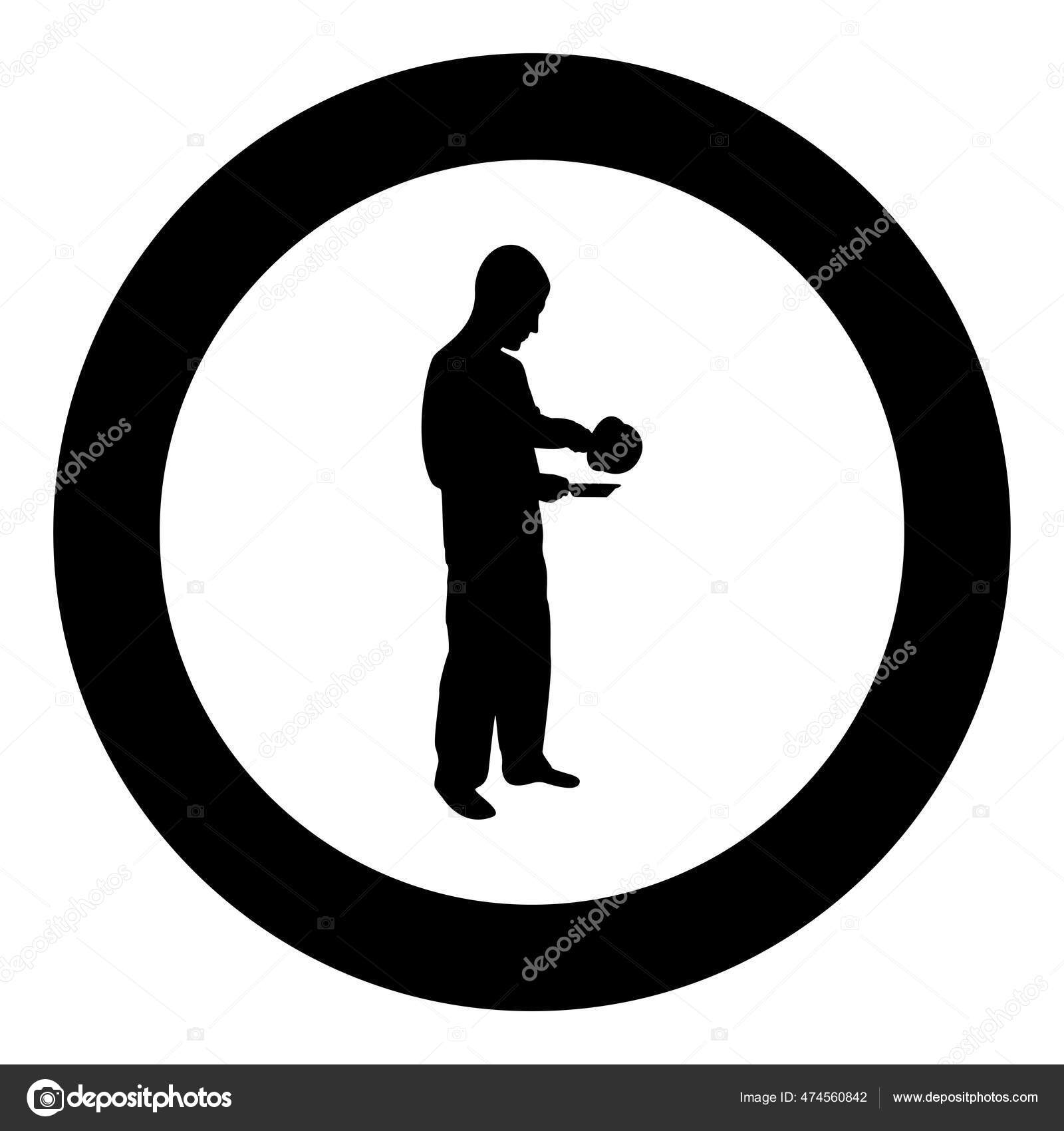 Round Plate Silhouetteストックベクター ロイヤリティフリーround Plate Silhouetteイラスト ページ 4 Depositphotos