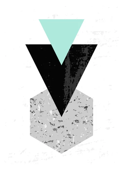 Abstrakt geometrisk komposition — Stock vektor
