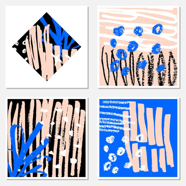 Colección de diseños abstractos — Vector de stock