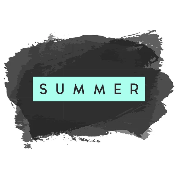 Sommar kortdesign — Stock vektor