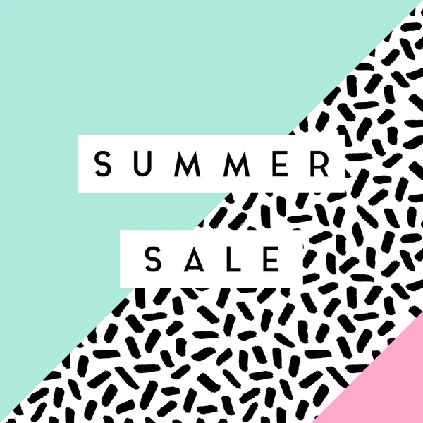 Summer Sale Design — Stock Vector