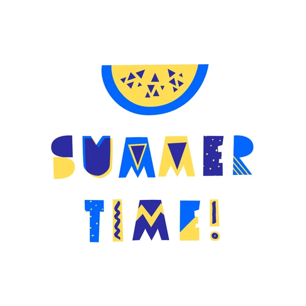 Diseño de cartel de verano — Vector de stock