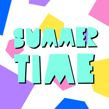 Yaz poster tasarımı