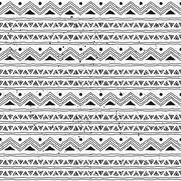 Seamless Tribal Background — Stock Vector