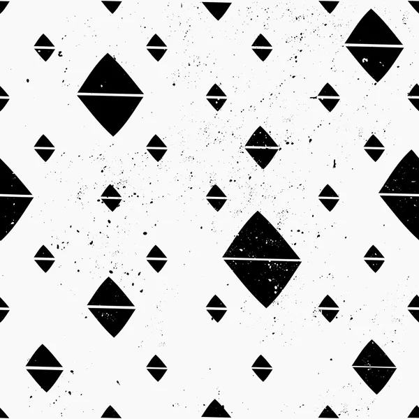 Handritat abstrakt sömlöst mönster — Stock vektor