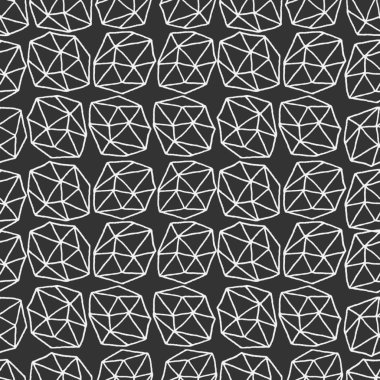 soyut çokgenler seamless modeli