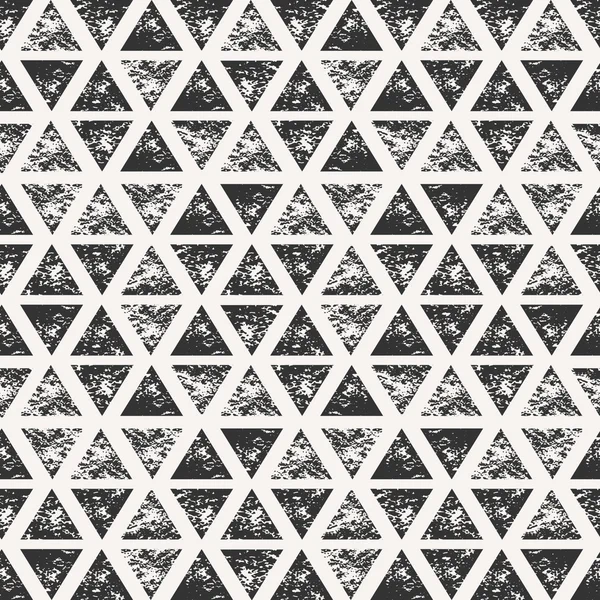 Naadloze patroon van abstracte driehoekige vormen — Stockvector