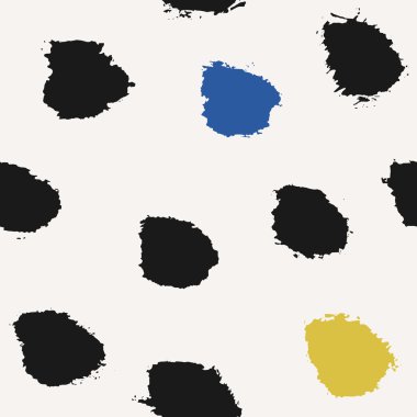 El çizimi soyut ve pürüzsüz desen