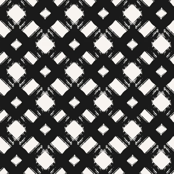 Handgetekend abstract naadloos patroon — Stockvector